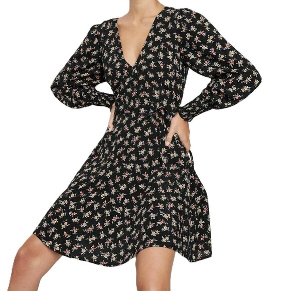 Wild Fable - Women's Long Sleeve Wrap Dress - XS - Picture 5 of 6